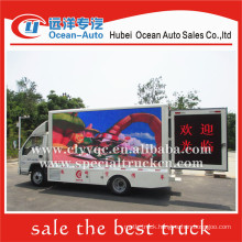 The low price and high quality mobile led advertising screen truck for sale